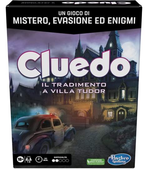 Gioco da tavolo Cluedo Escape Il Tradimento a Villa Tudor